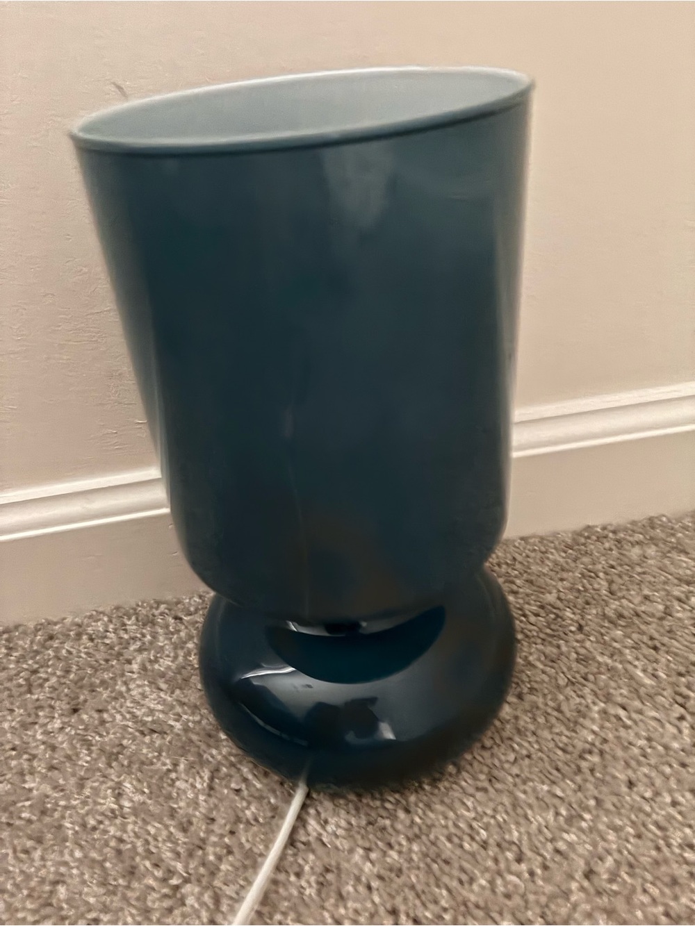 Blue Ceramic Accent Table Lamp - Home Accents